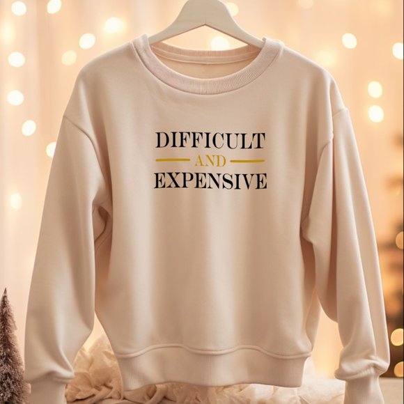 Sweatshirt - Difficult and Expensive - Picture 5 of 6